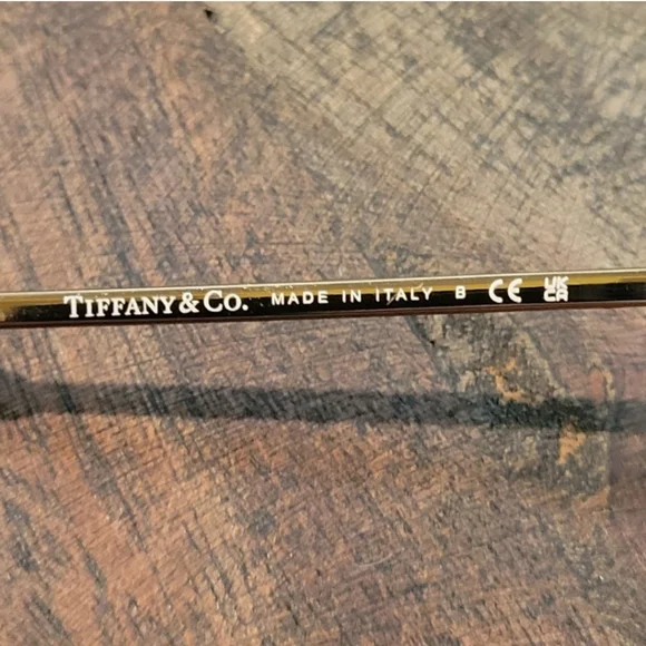 Tiffany & Company TF4189 Sunglasses Champaign Grey Cat Eye Crystal MA#482